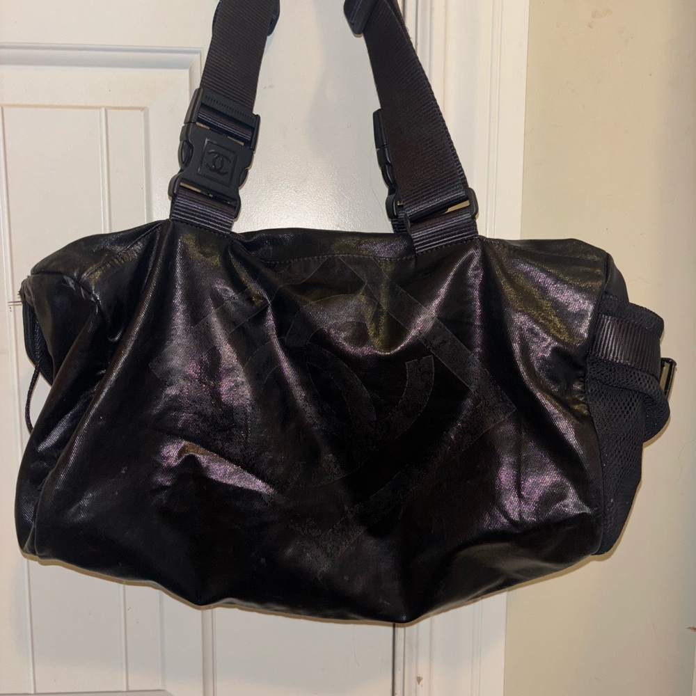 Chanel Nylon Gym Duffle